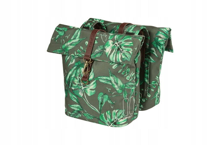 Double bicycle pouch Basil Ever-Green 28-32L