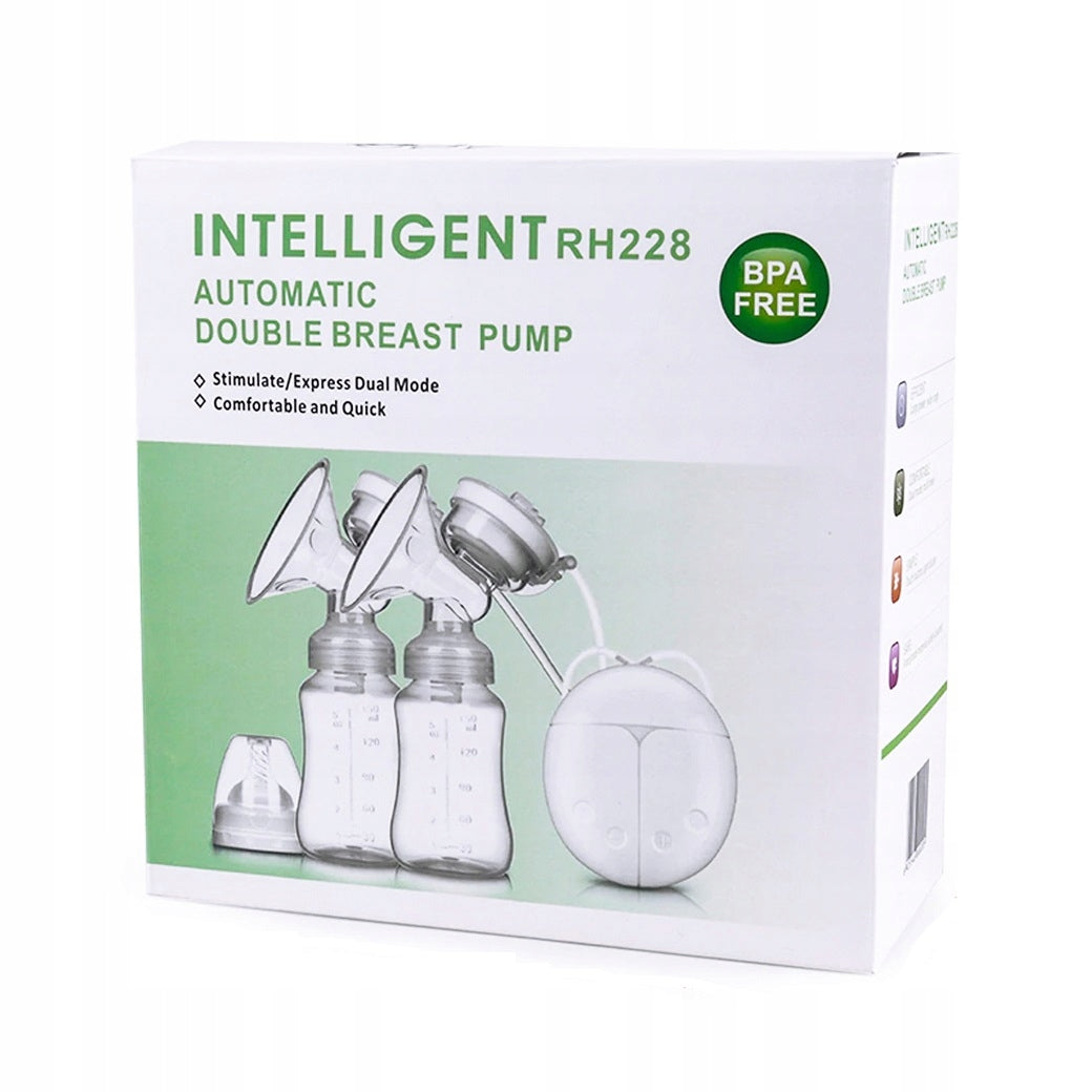 Double breast pump automatic ladybug new