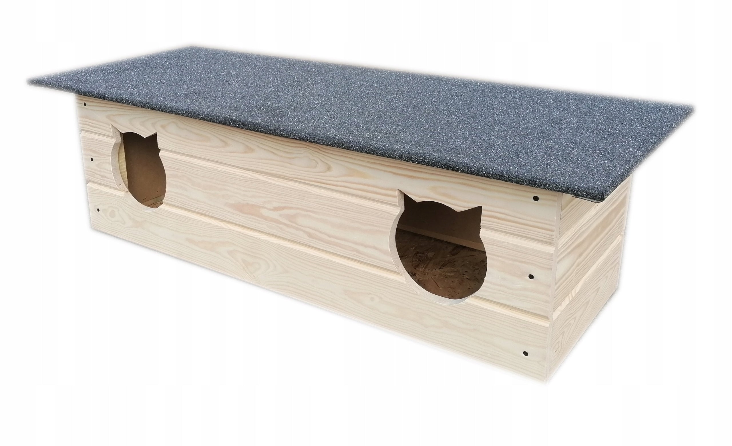 Double cat kennel, cat house, cat kennel Manufacturer code 110 cm x 40 cm