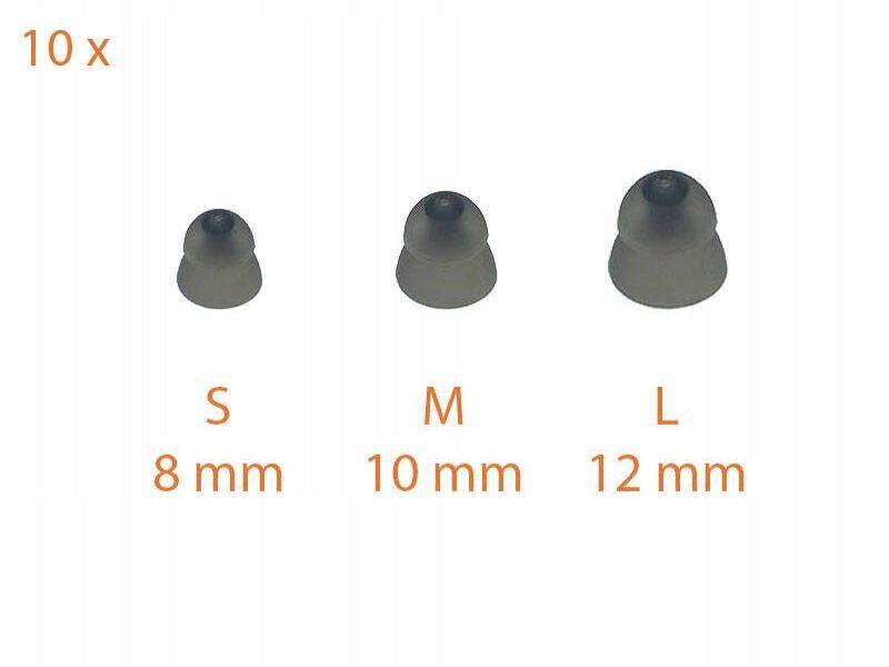Double closed sockets/domes for ReSound camera, Beltone-10 pcs. 12mm