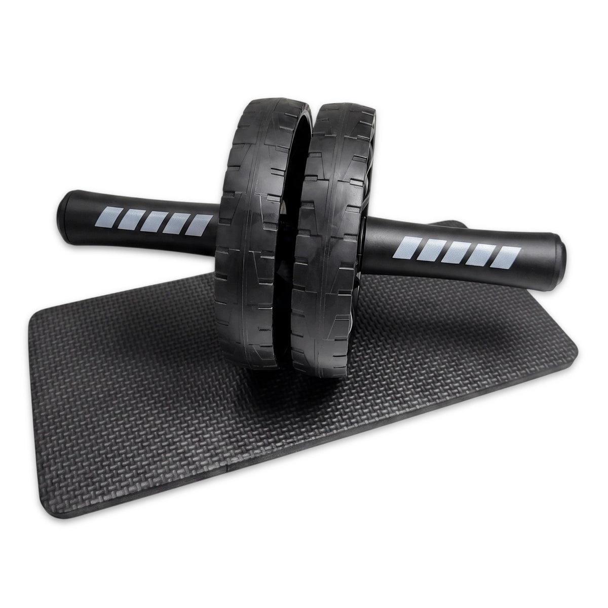 Double exercise wheel EasyFit BLM black Brand EasyFit