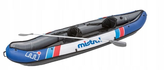 Double inflatable kayak pumped tourist + paddle pump MISTRAL Manufacturer code 385703_2107