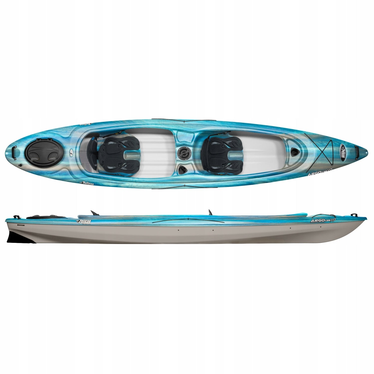 Double kayak Argo 136xp Tandem Cloud Pelican