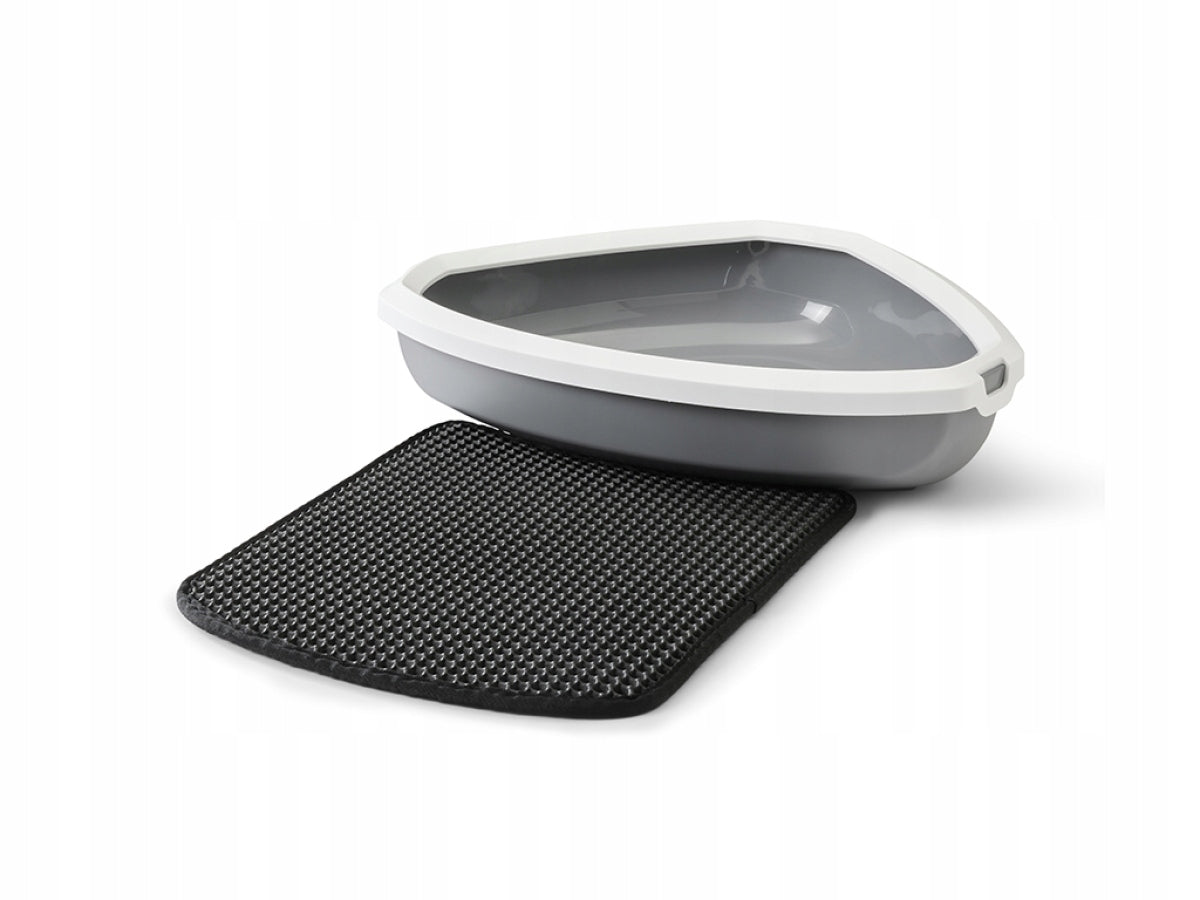 Double layer cat litter box mat Savic Nestor Corner, Rincon Brand Savic