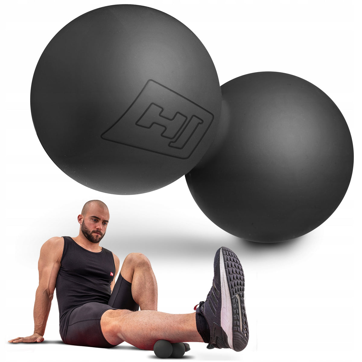 Double massage ball lacrosse ball roller self-massage water resistant