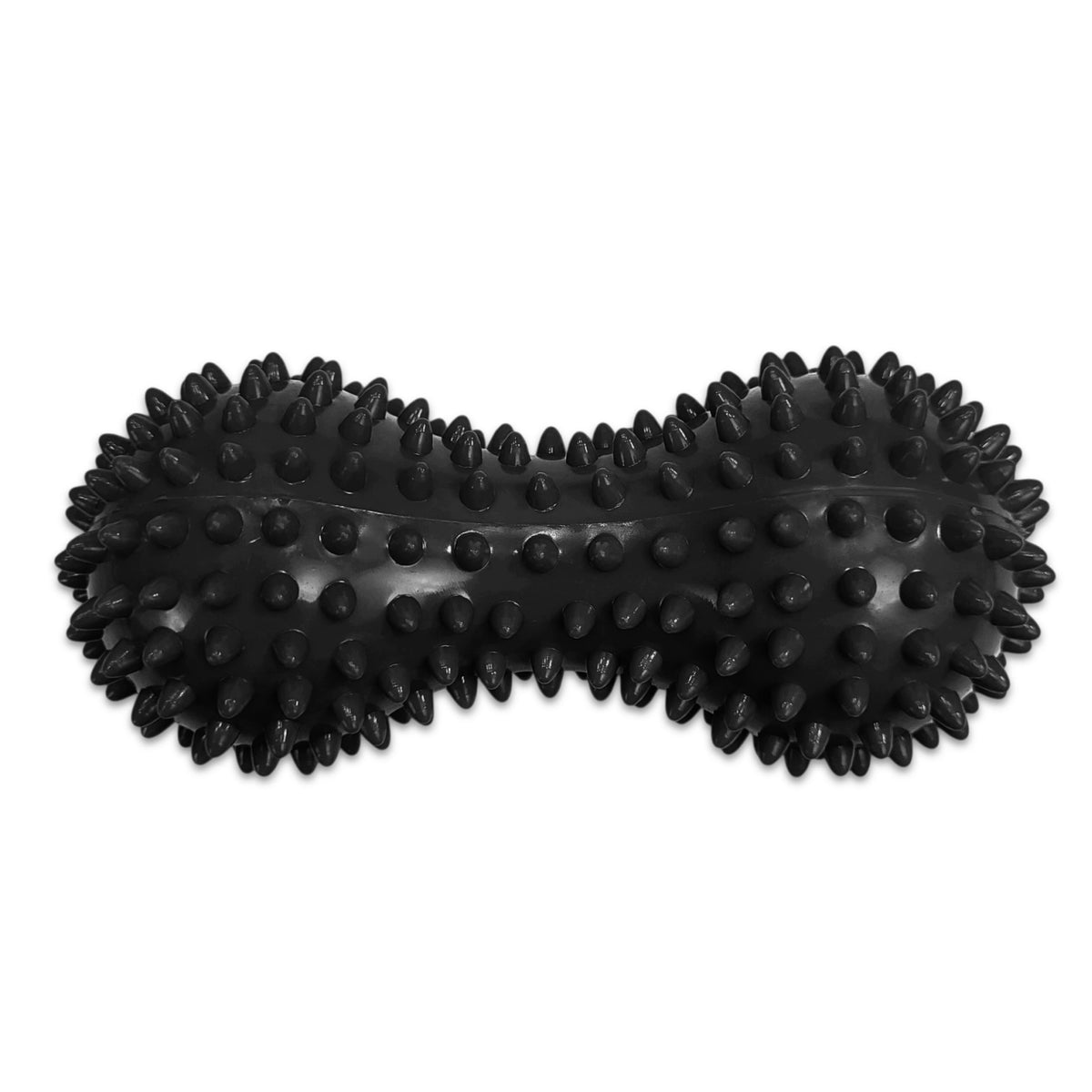 Double massage ball with projections EasyFit Goober black