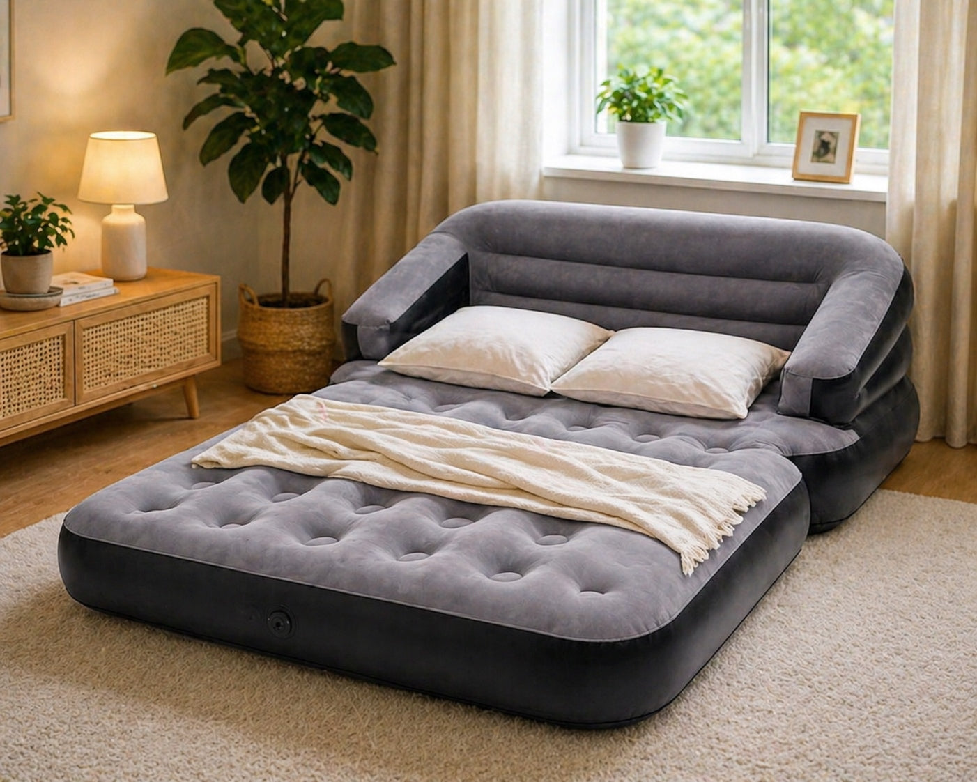 Double mattress Froyak 200 x 140 x 62 cm grey Brand Froyak