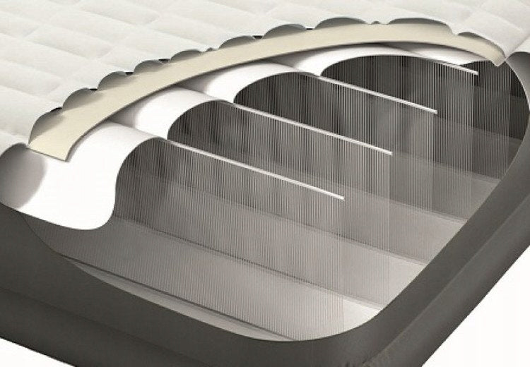 Double mattress Intex 191 x 137 x 25 cm beiges and browns Brand Intex