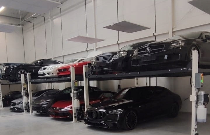 Double parking lift TECHWAR TW0002 4000KG Automatic Manufacturer code TW0002