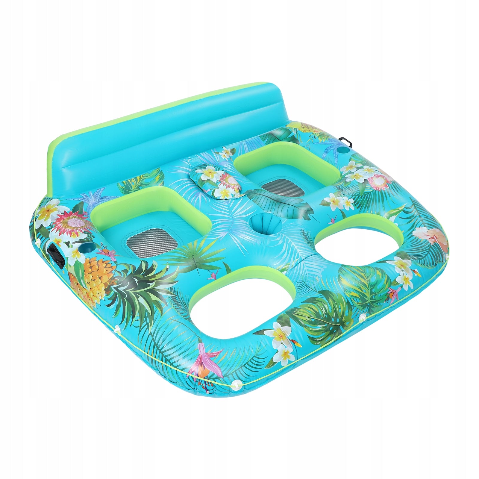 Double-person Pool Float, Inflatable Swimming Mattress, 205*168*60cm Kind swimming mattress