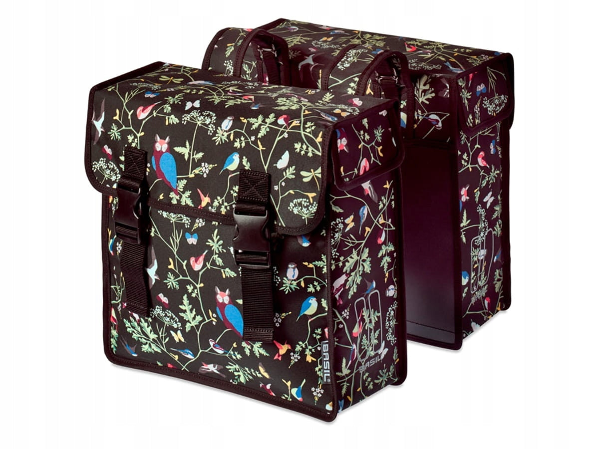 Double pouch Basil Wanderlust black 35L