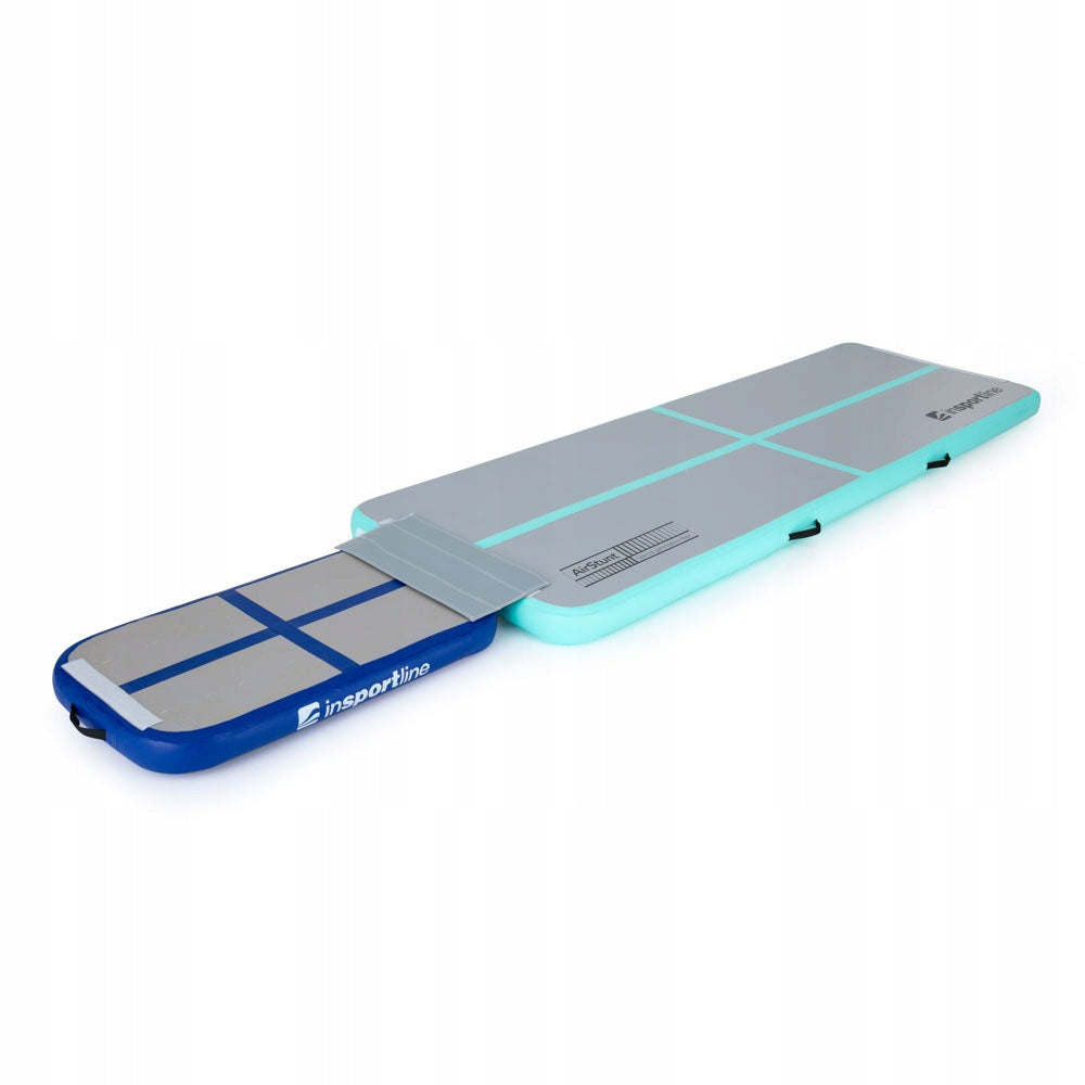 Double-sided Velcro strap for gym mat inSPORTline Airstunt Color blue