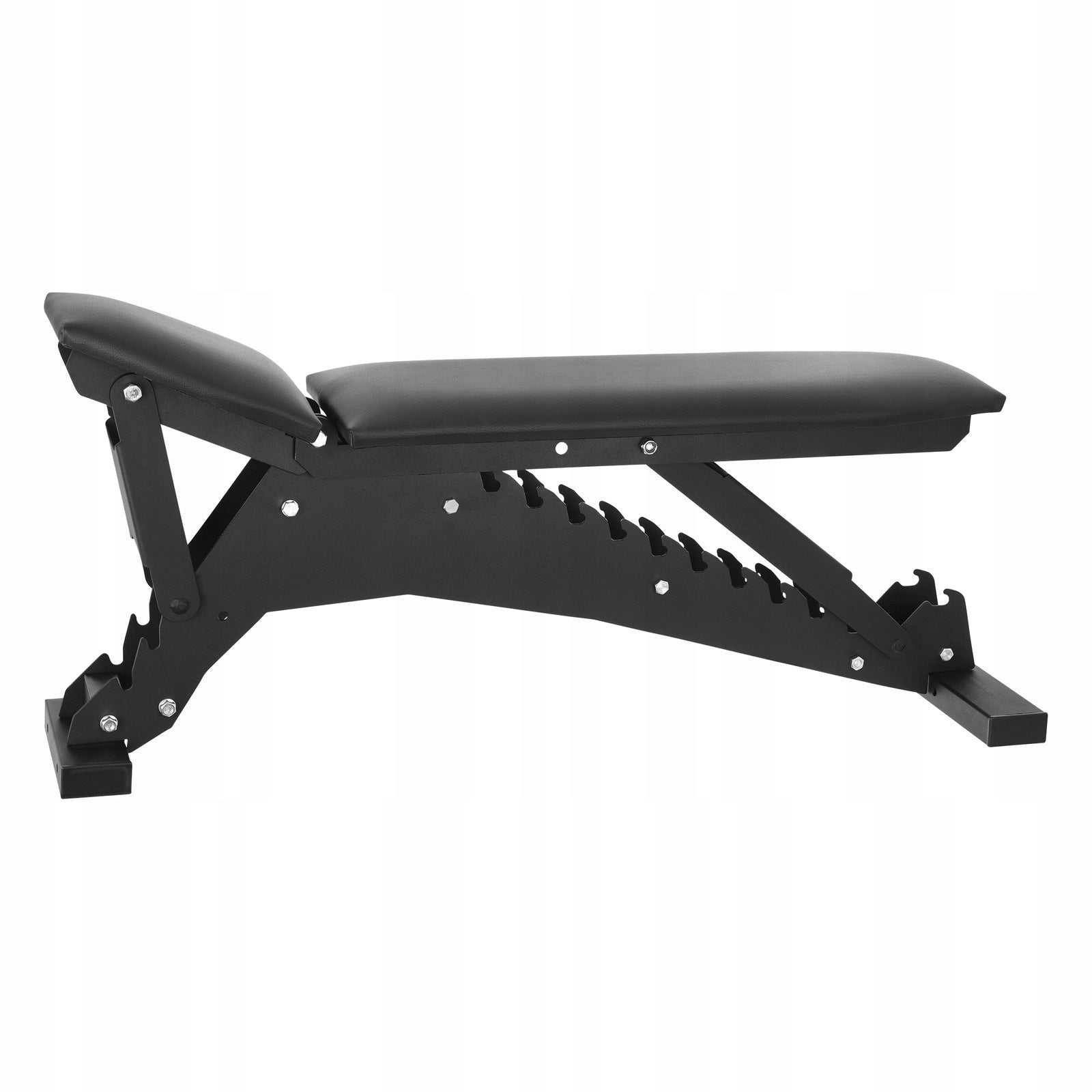 Double-sided adjustable weight bench UNDERFIT black Kind adjustable