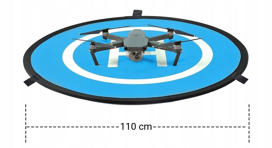 Double-sided drone landing pad, 110 cm, reflective mat Brand no brand