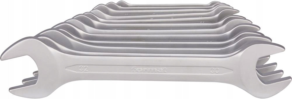 Double-sided flat wrench set DIN3110 6-32mm, 12-piece FORMAT