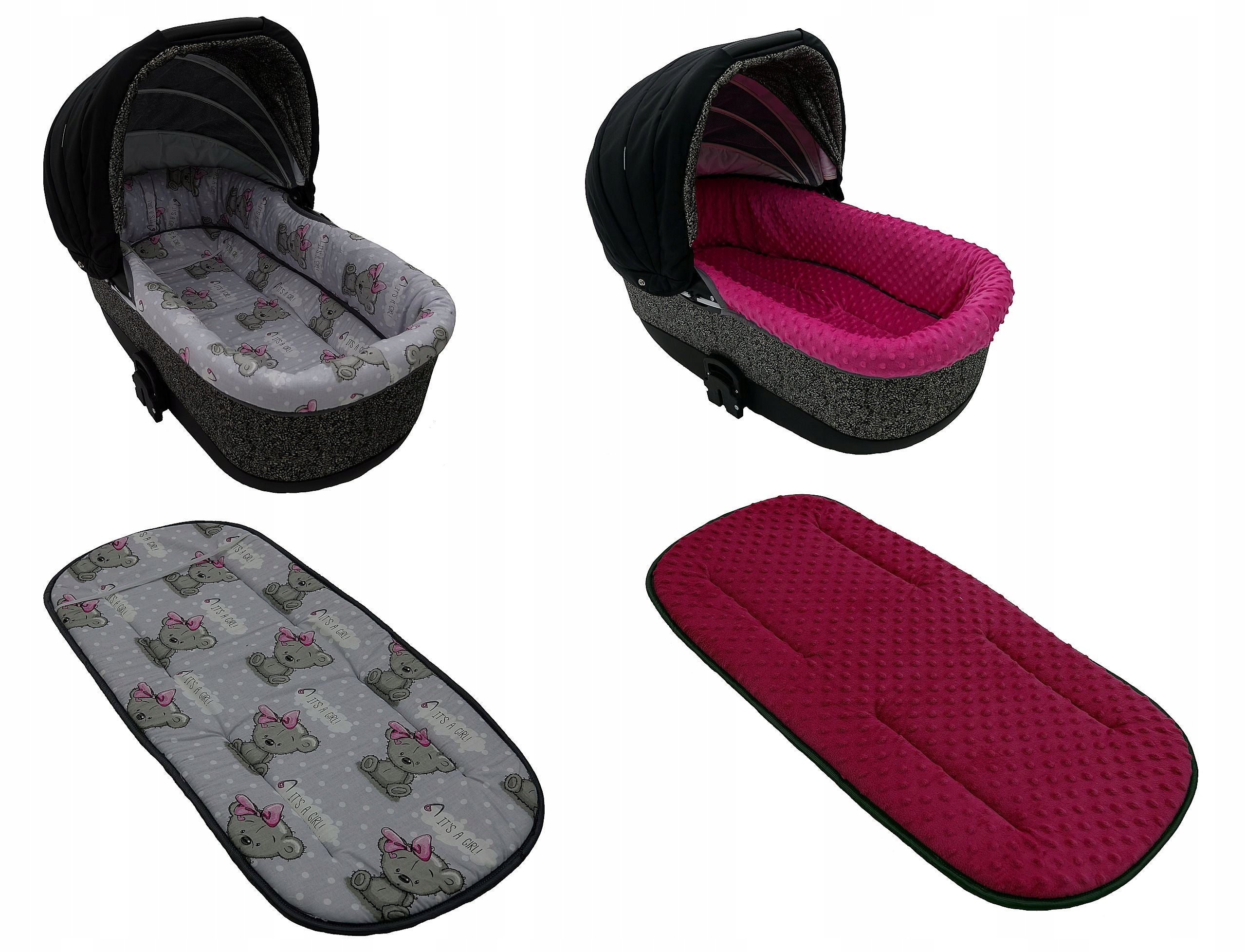 Double-sided insert for gondola/large BLANKET with PILLOW Brand Karex