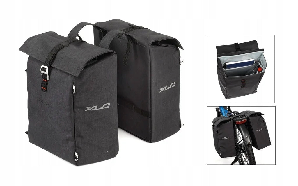 Double-sided universal pouch XLC Commuter BA-S92 37L GAZELLE BATAVUS KOGA