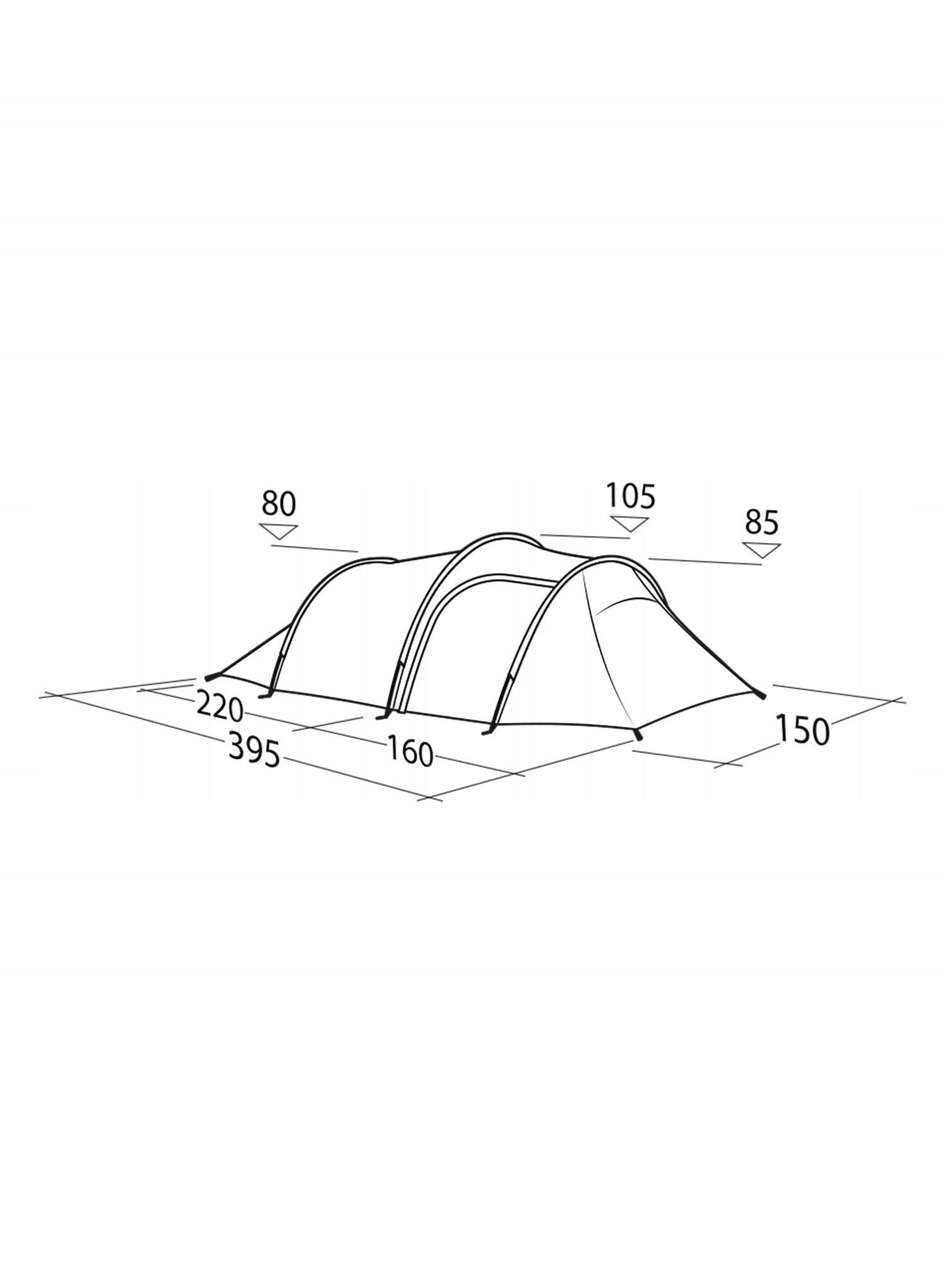 Double tent Robens Voyager 2 Exp - green Manufacturer code 592-108