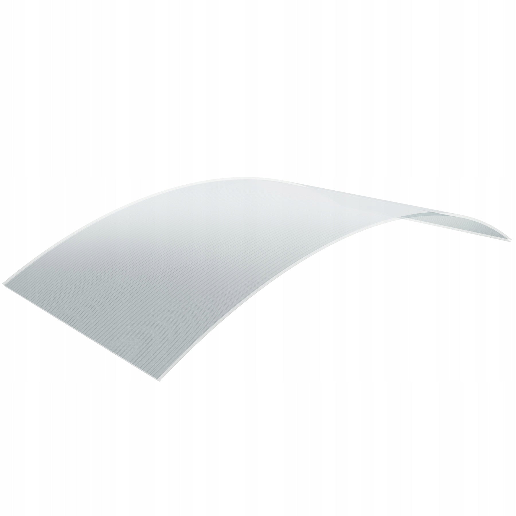 Double-walled polycarbonate panels, cut Product height 0.6 cm