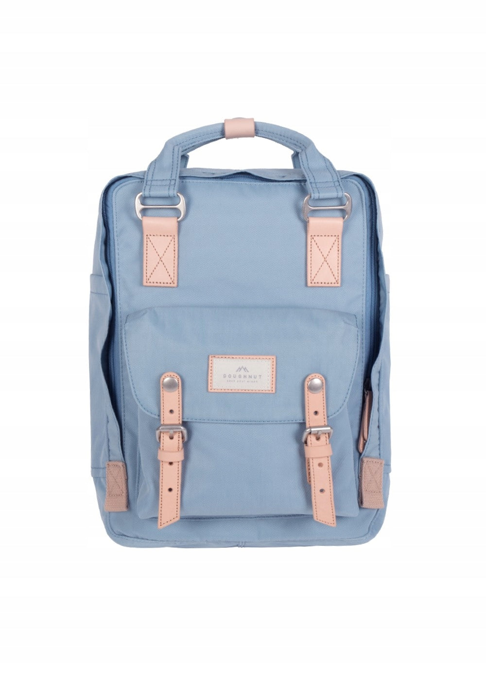 Doughnut Macaroon Light Blue City Travel Backpack 16L