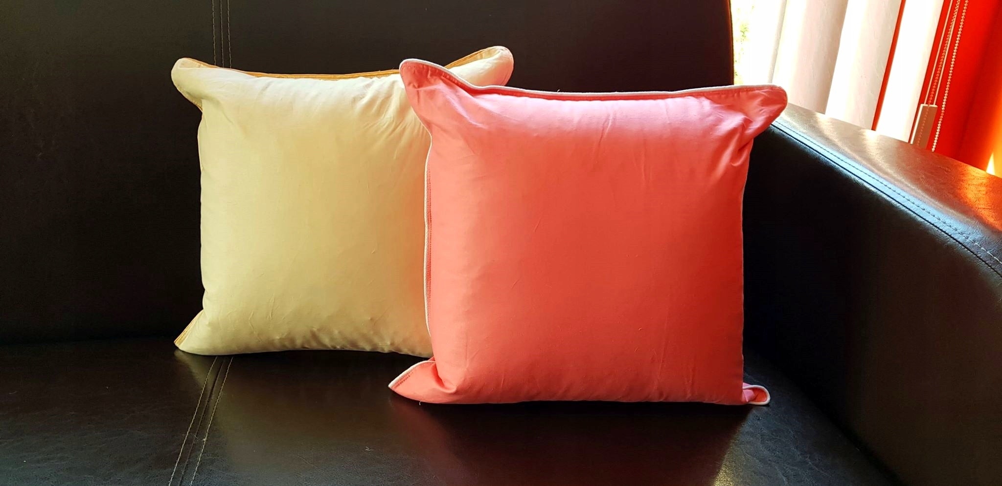 Down pillow 40x40 300g CREAM or PINK Medical device no