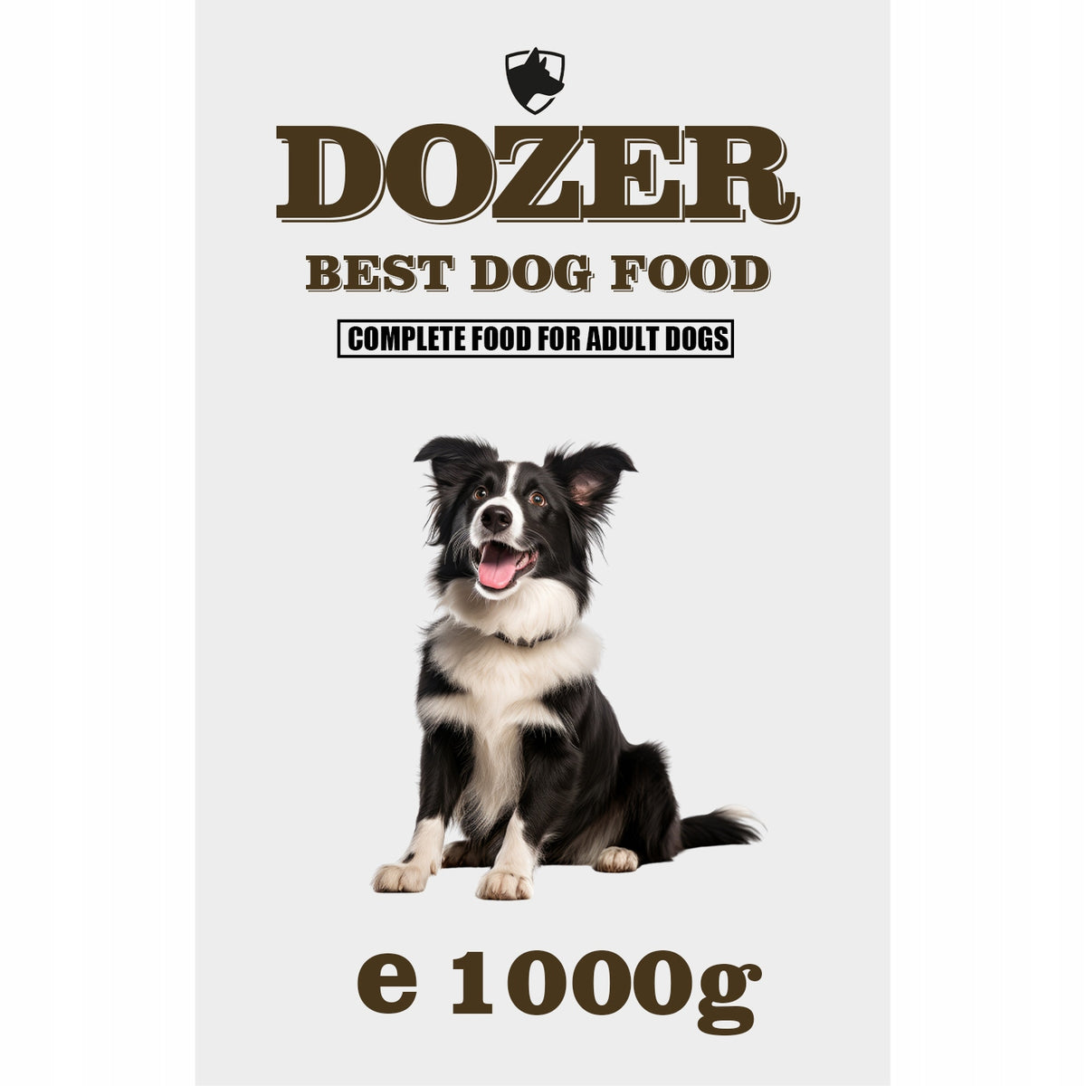 Dozer Complete Dry Food for Dogs with Poultry 1kg Premium Manufacturer code Dozer Drób 1kg Premium