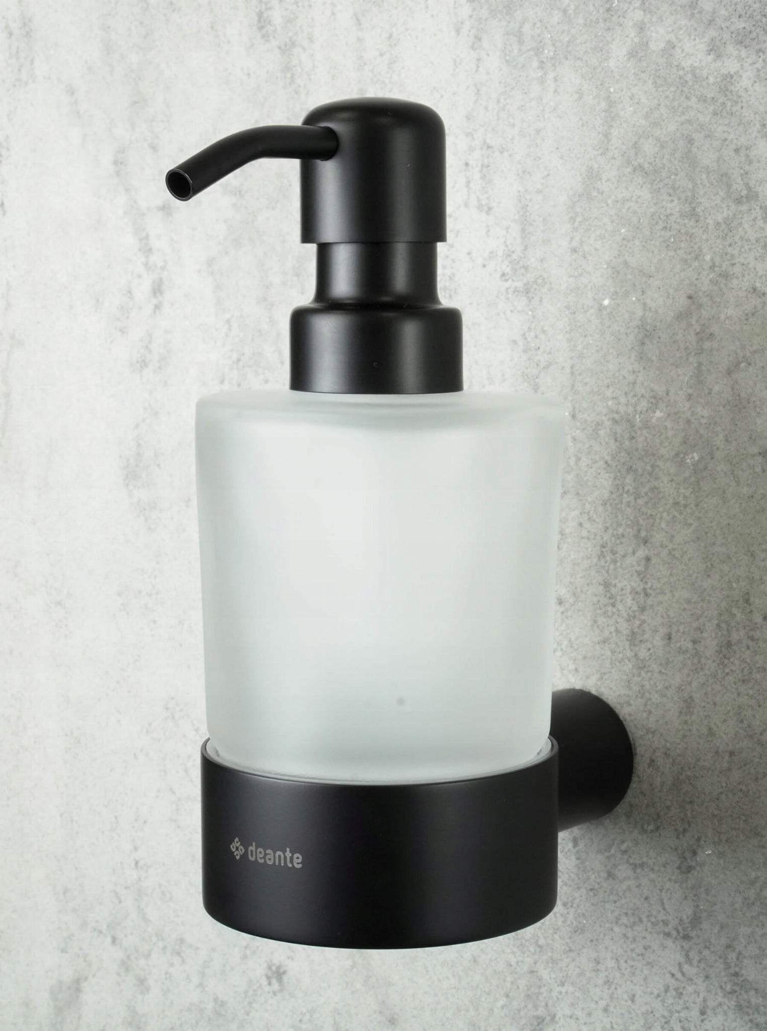 Deante Seifenspender Rund ADR N421, Nero 