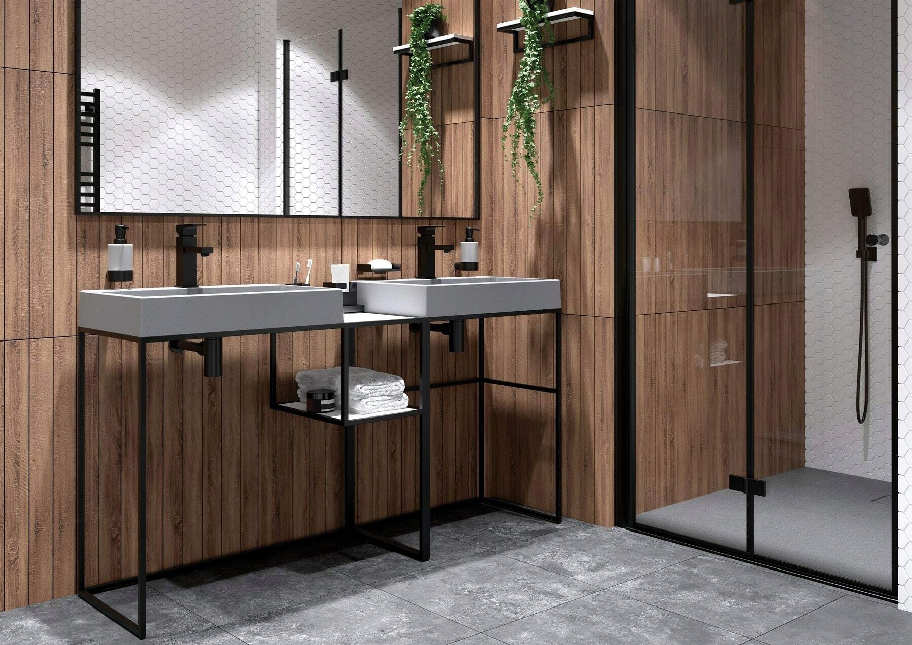 Deante Seifenspender Rund ADR N421, Nero 