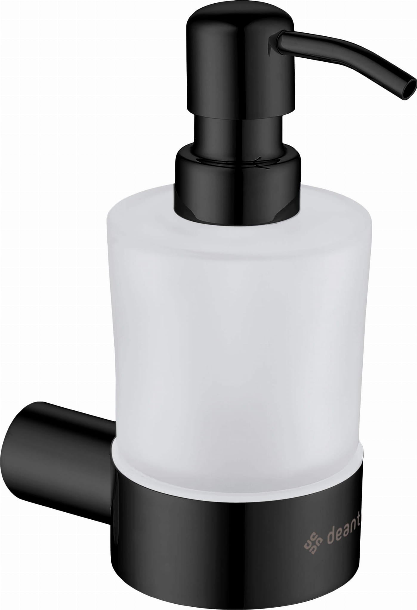 Deante Seifenspender Rund ADR N421, Nero 