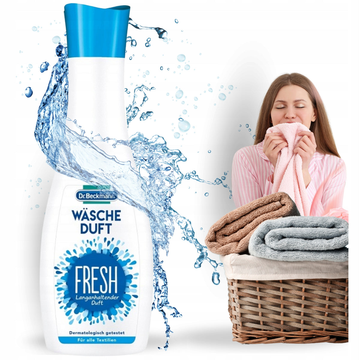 Dr.Beckmann Washing Machine Perfume Dryers Fragrance Fresh Freshness 250ml
