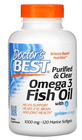 Dr Best Purified&Clear Omega3 HEART VISION 120k Brand Doctor's Best