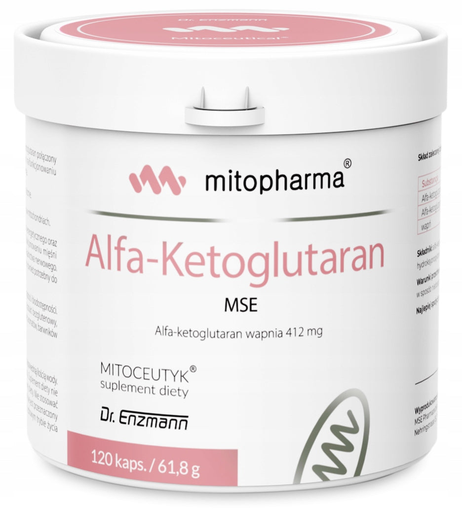 Dr Enzmann Alfa-Ketoglutaran with Calcium 120 kaps. Medical device no
