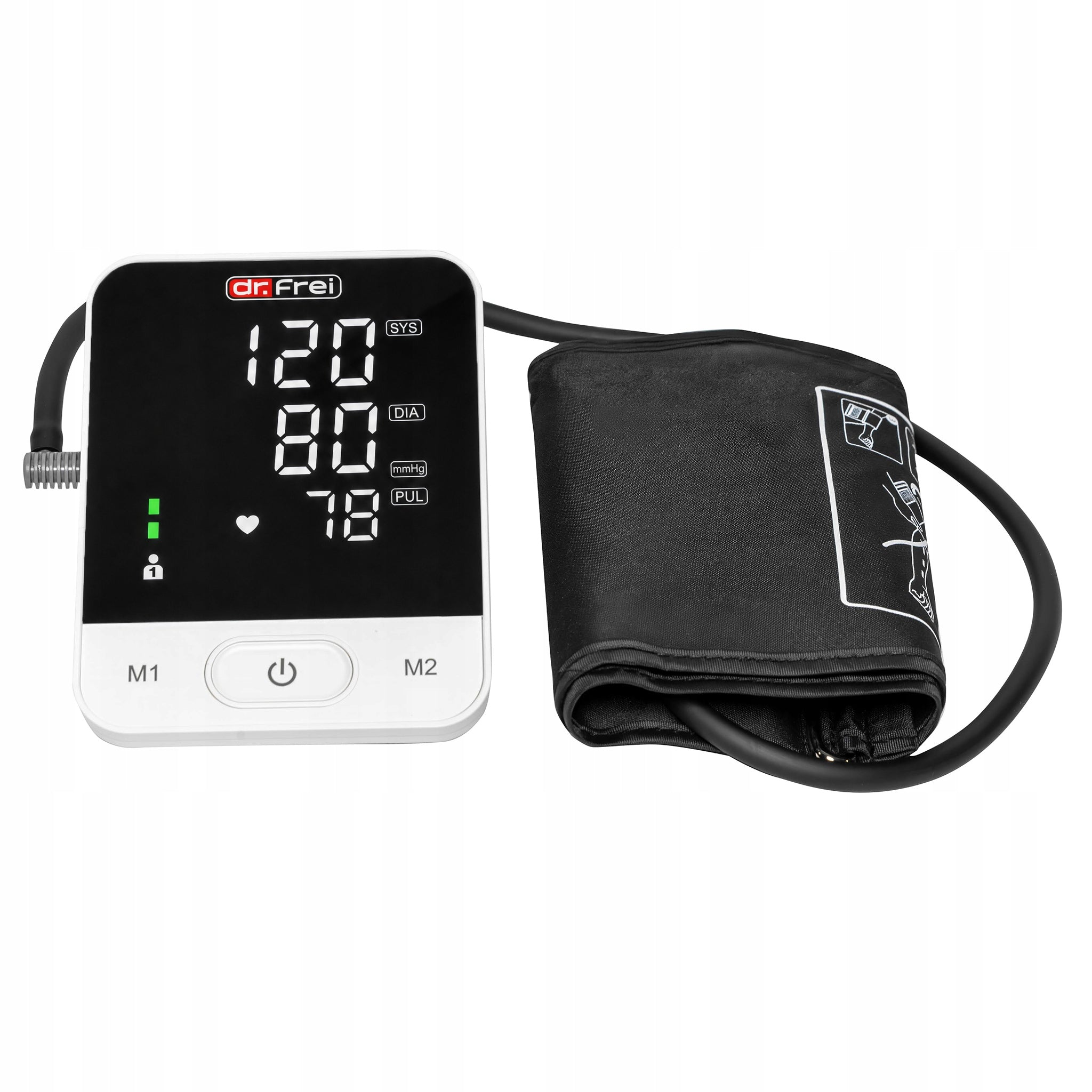 Dr Frei M-MAX shoulder blood pressure monitor accurate 100 measurements with power supply Medical device yes