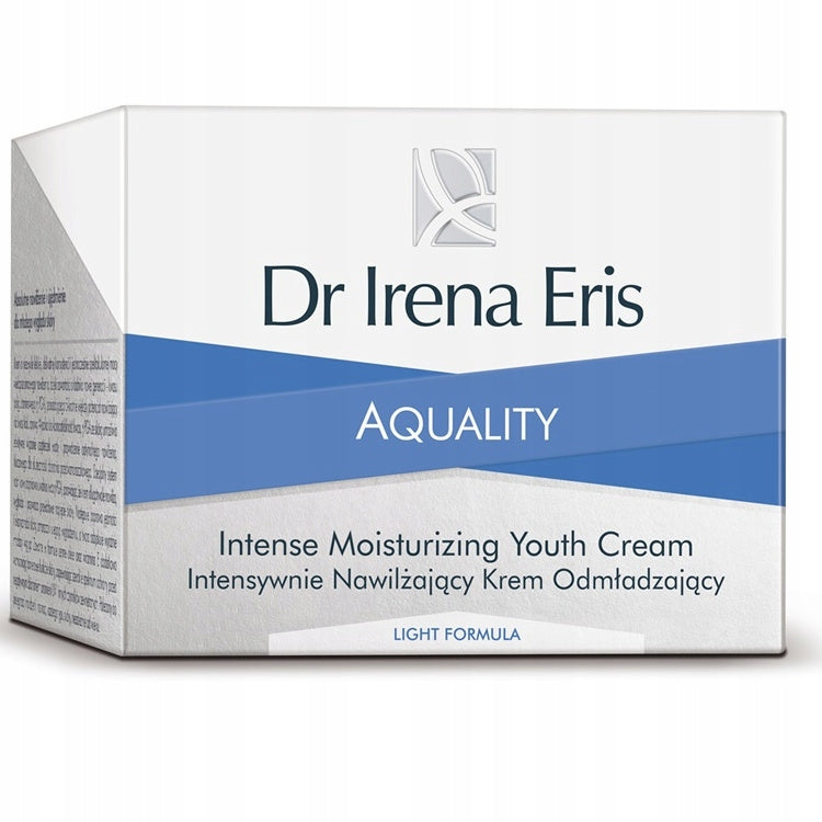 Intensyviai drėkinantis ir atstatomasis dieninis kremas Dr Irena Eris Aquality, 50 ml