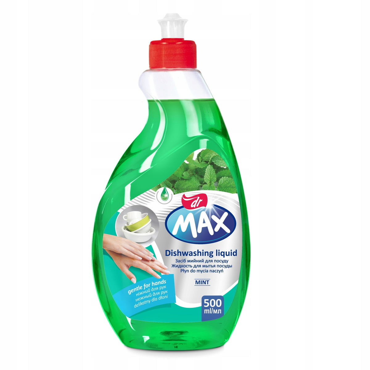 Dr. Max Mint-Scented Dishwashing Liquid 500 ml