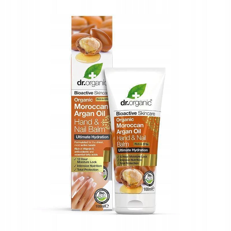 Natürlicher Hand- und Nagelbalsam Dr. Bio-marokkanisches Arganöl 100 ml 