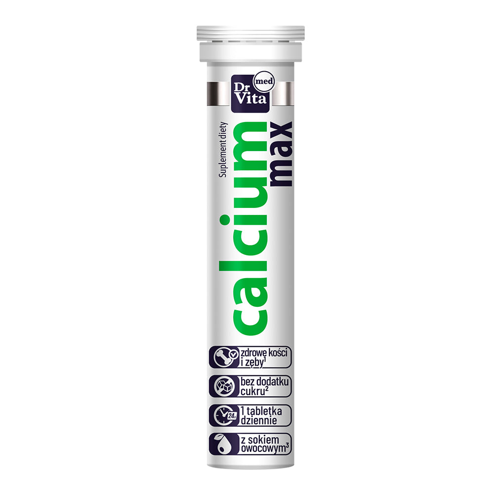 Dr Vita Calcium Max Lime 20 effervescent tablets Manufacturer code 5904139421048