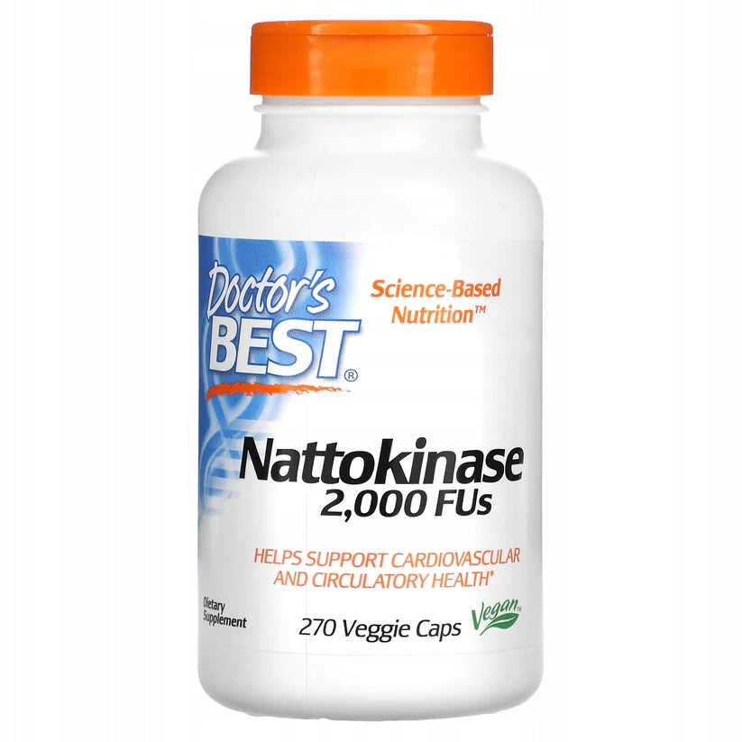 Dr's Best Nattokinase 2000FU NATTO CIRCULATORY SYSTEM VEGE 270cap