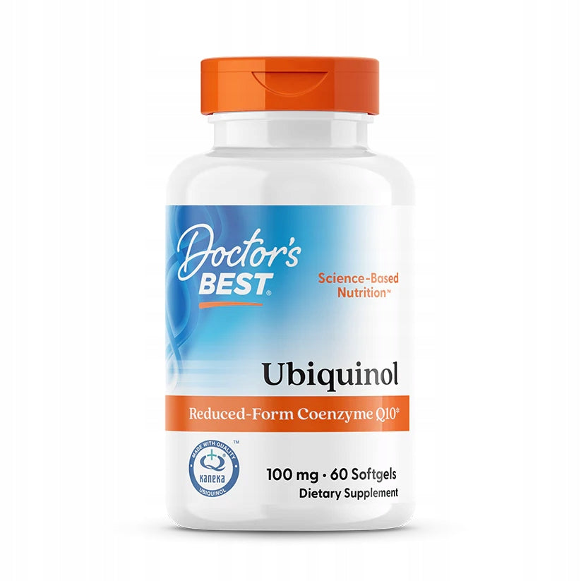 Dr's Best Ubiquinol with Kaneka QH COENZYME Q10 Ubiquinol with Kaneka 60k