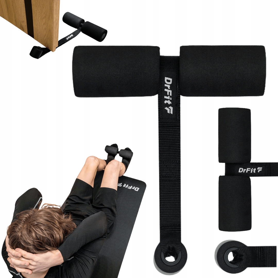 DrFit Crane Crunch Exercise Tape Holder Core Hamstring Curl