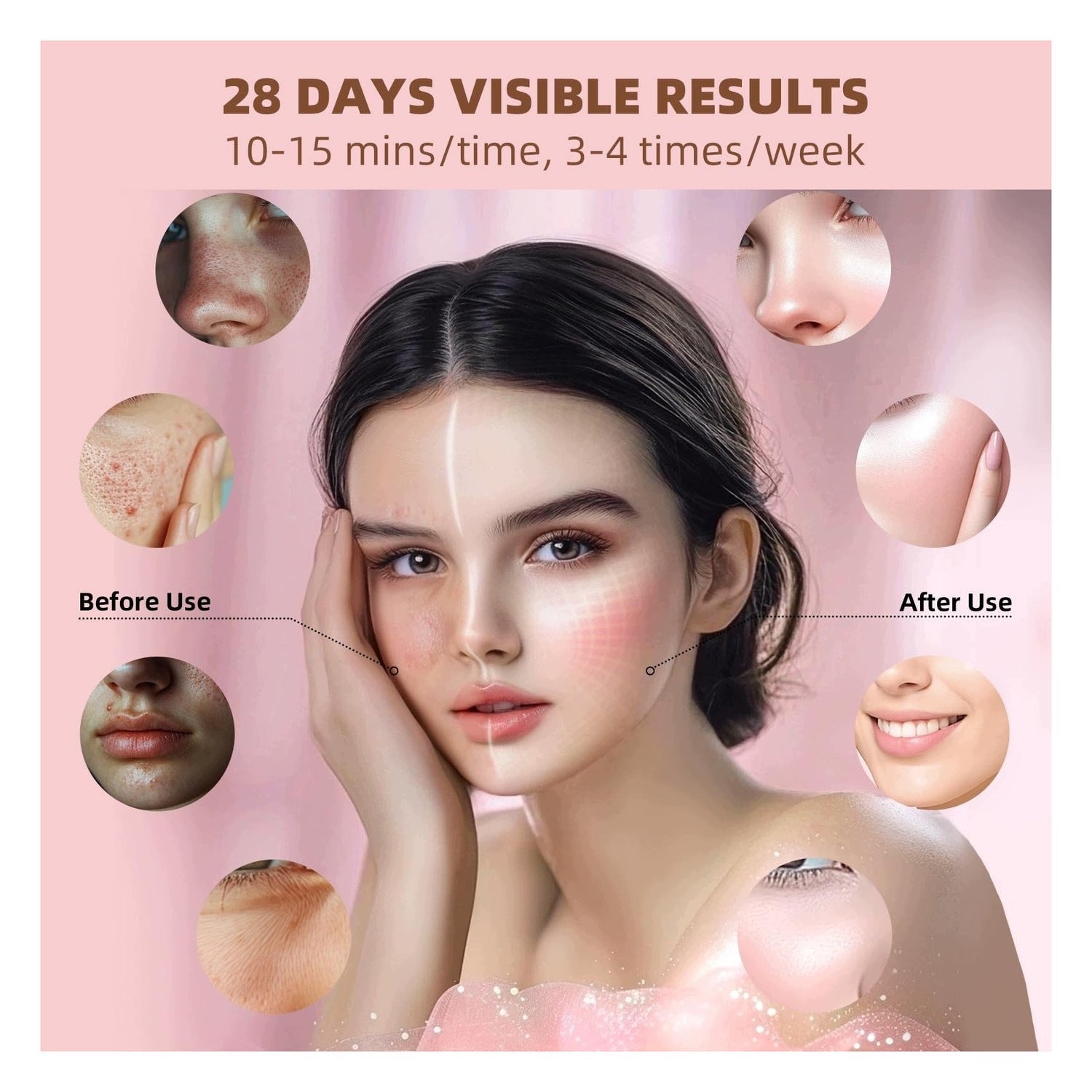 Draadless LED Face Mask - 7 Colors - Skin Care Brand no brand