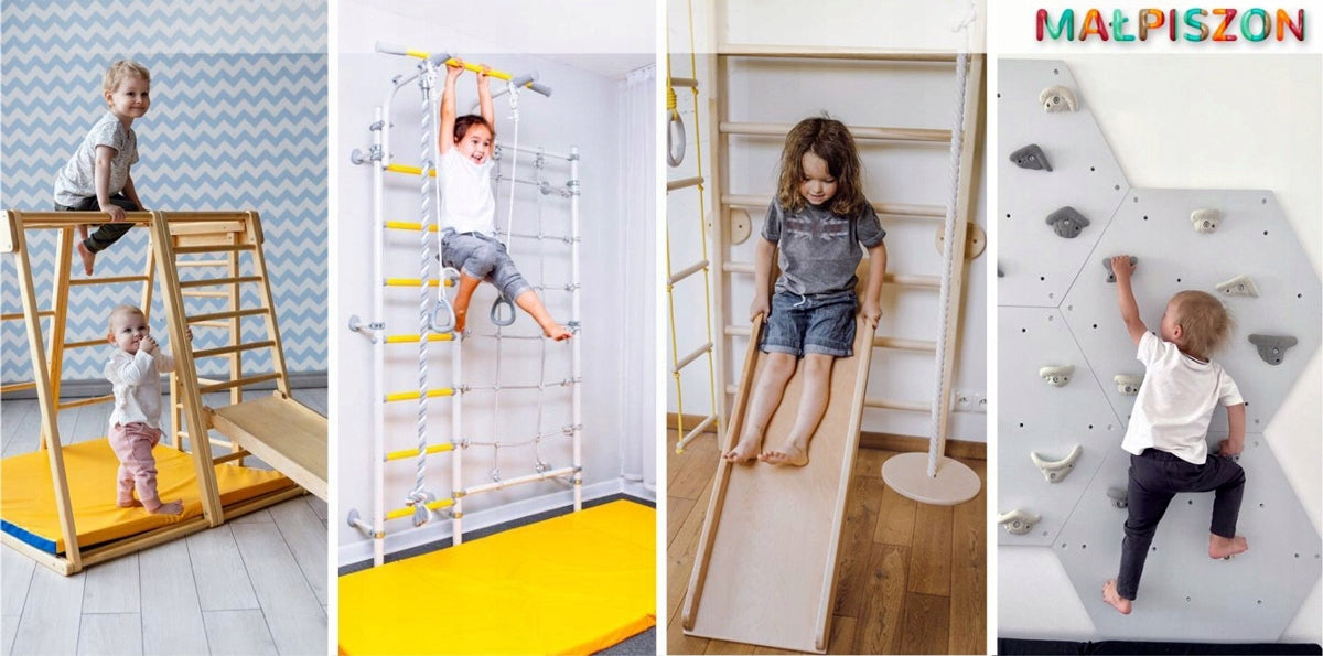 Gimnastikos kopėčios Wallbarz Gym 3 IF-01W, 84 x 86 x 227 cm, juodos