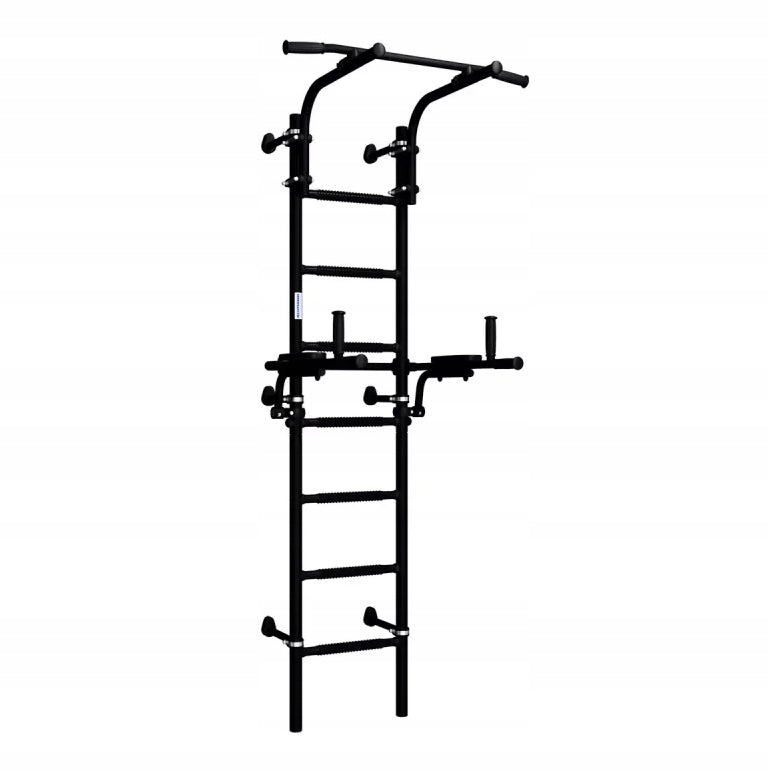 Turnleiter Wallbarz Gym 3 IF-01W, 84 x 86 x 227 cm, schwarz 