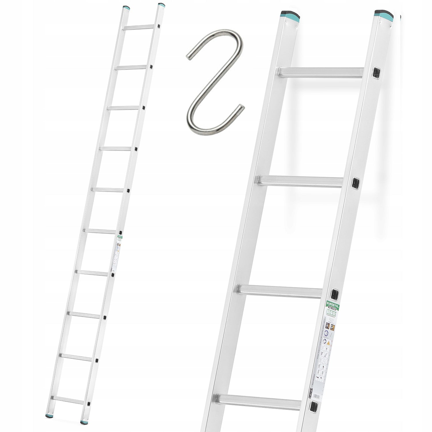 Aluminiumleiter, 10 Stufen 