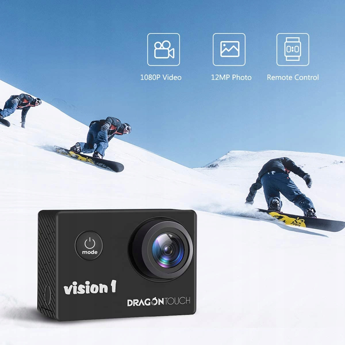 DragonTouch Vision 1 Full HD Sports Camera Manufacturer code SY0044