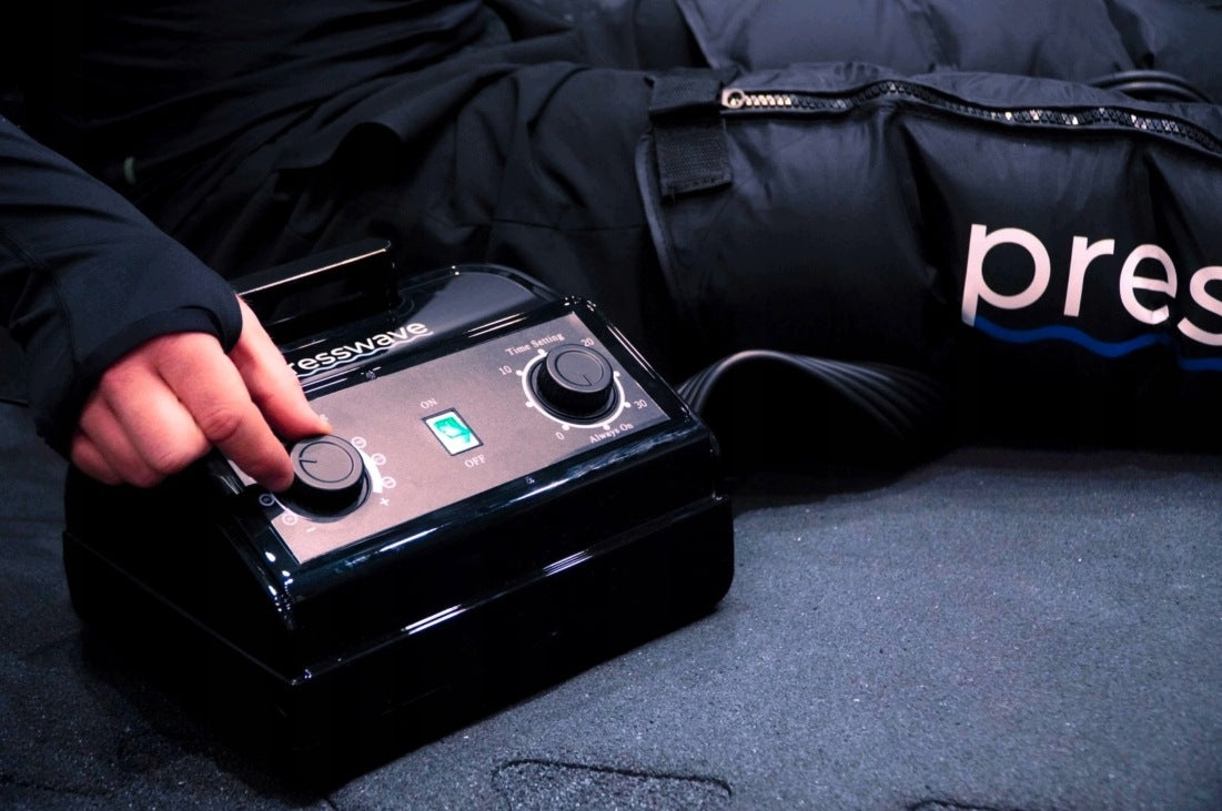 Drainage Lymphatic Compression Device Leg Massager PRESSWAVE Size M Packaging status original