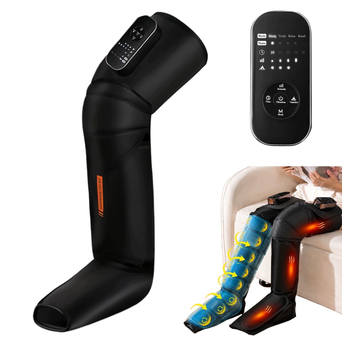 Drainage Lymphatic Compression Device – Leg Massager WIRELESS 1 Leg Packaging status original
