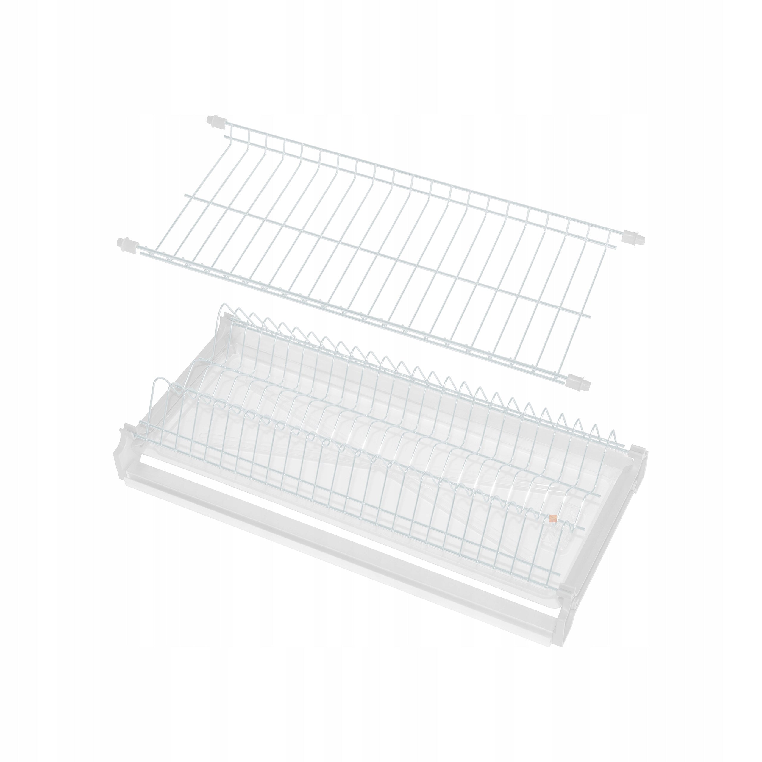Drainer Dish Dryer with Rack for Cabinet 60cm WHITE