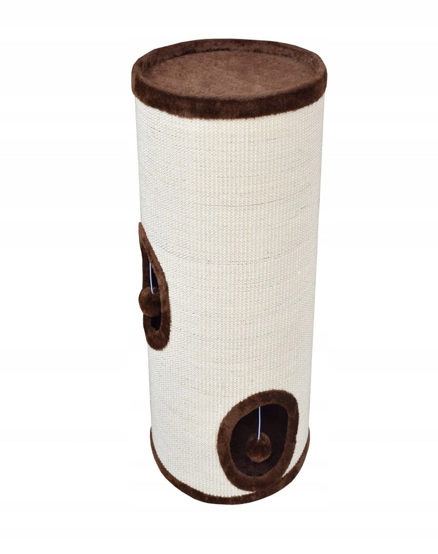 Reibe mit Haus Bituxx, braun, 100 cm 
