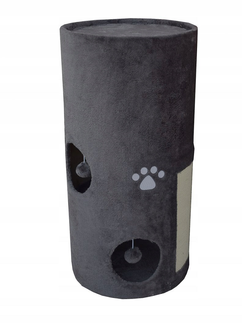 Katzenkratzer, 79 cm, grau 
